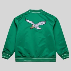 shop now Philadelphia Eagles Reversible Satin Jacket