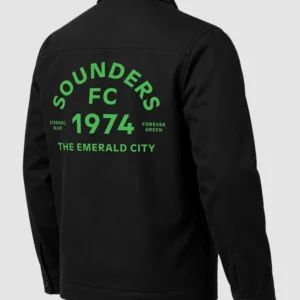 shop now Seattle Sounders Vs Everybody x Paper Planes Work Jacket