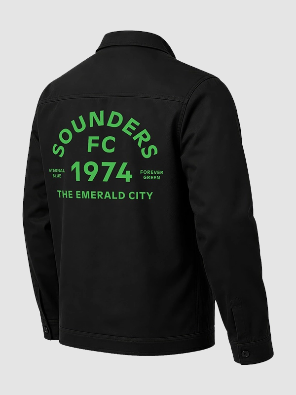 shop now Seattle Sounders Vs Everybody x Paper Planes Work Jacket