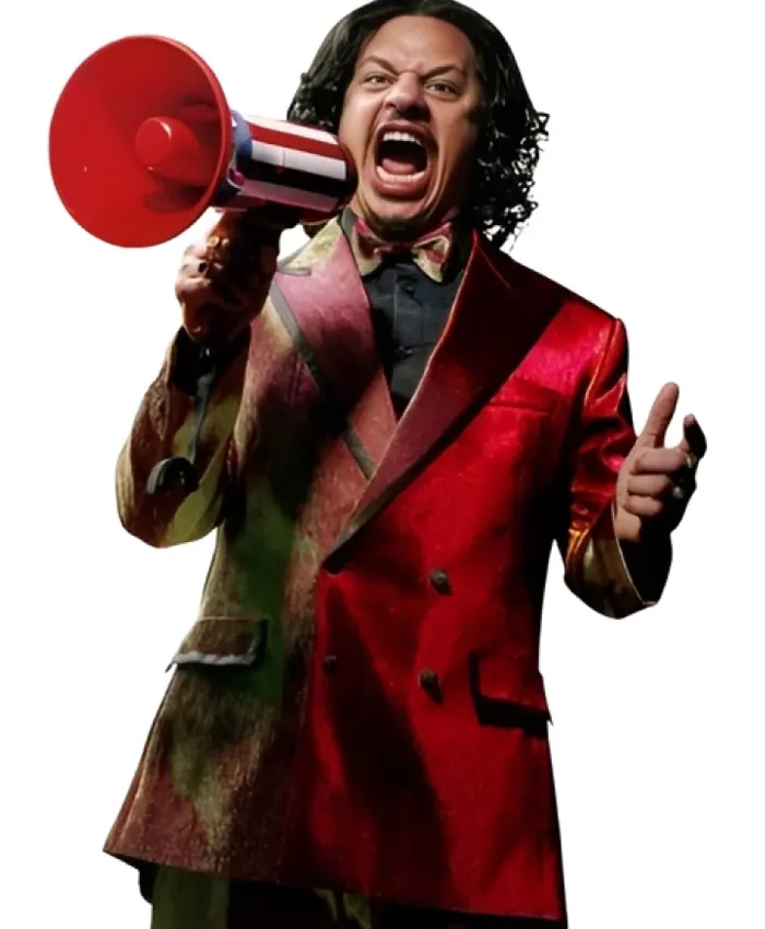shop now Street Fighter Eric Andre Red Blazer