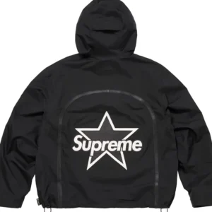 shop now Supreme X Vanson Leathers GORE-TEX Shell black Jacket