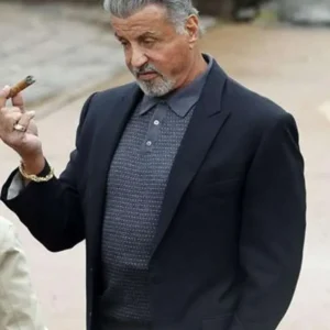 shop now Sylvester Stallone Tulsa King Black Suit
