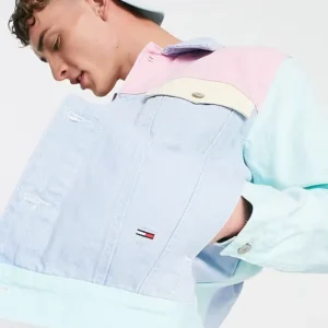 shop now Tommy Hilfiger Pastel Denim Jacket