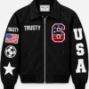 shop nwo USMNT Black Leather Jacket