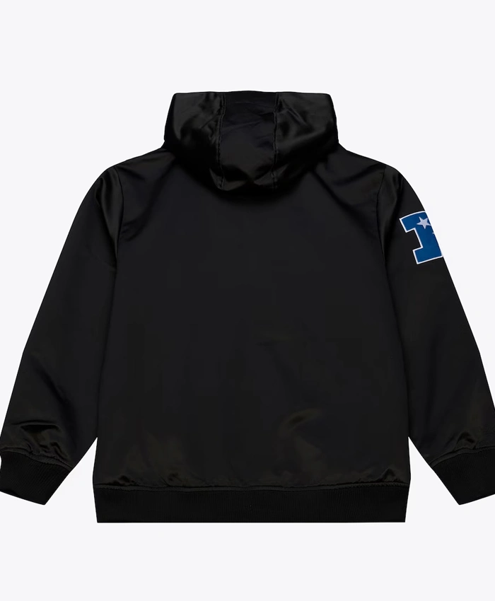 shop nwo Walk The Tunnel Philadelphia Eagles Black Hooded Jacket