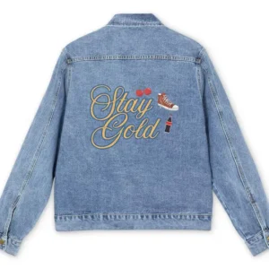 stay gold denim jacket
