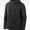 2026 Nike Patriots Top Billing Tech Fleece Windrunner Jacket
