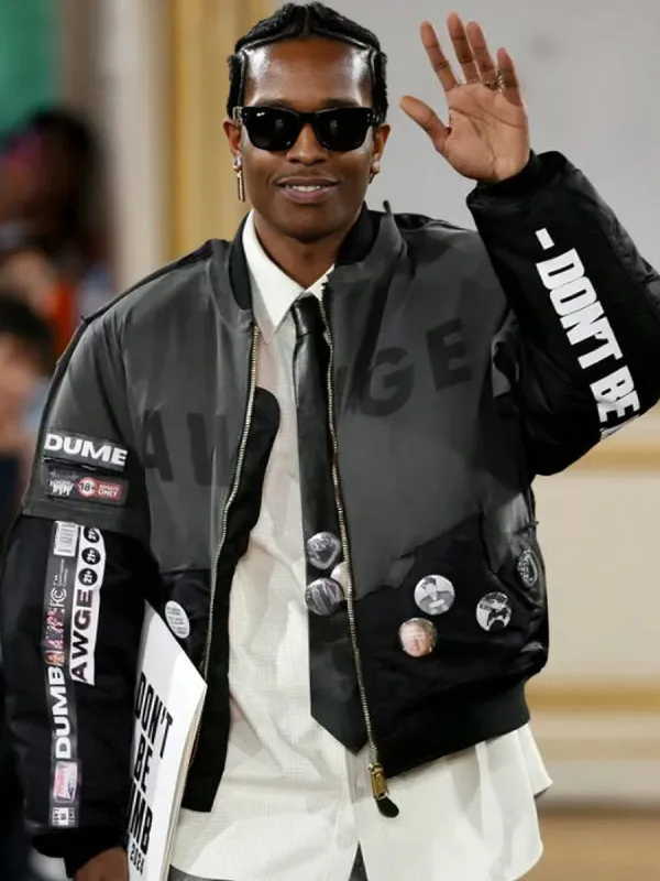 ASAP Rocky Paris Fashion Week Jacket