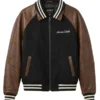 AVIREX Naval Varsity Wool Leather Jacket