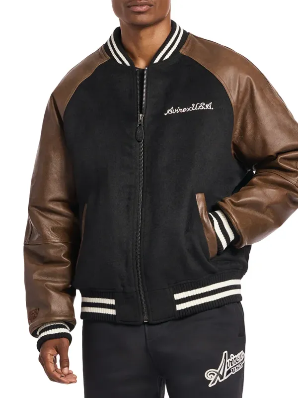 AVIREX Naval varsity jacket