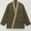 Adidas x Clot By Edison Chen Olive Jacket