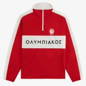 Aimé Leon Dore Olympiacos F.C. Red Jacket