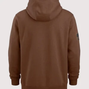 Air Force Military Brown Hoodie