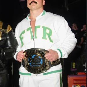 All Elite Wrestling 2026 Dax Harwood White Tracksuit