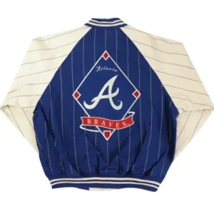 Atlanta Braves Pinstripe Jacket