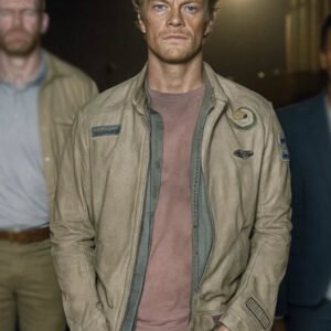 Atomic S01 Alfie Allen Suede Leather Jacket