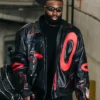 Basketball Streetwear Leather Jacket