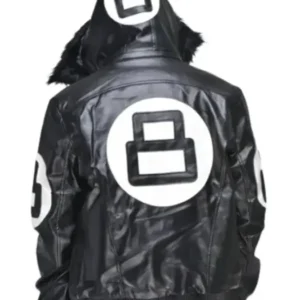 Black Bomber Parka Jacket