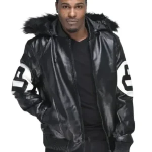 Black Bomber Parka Jackett
