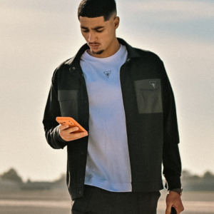 Black Football Fan Jacket