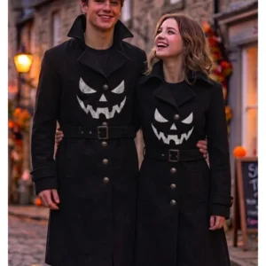 Black Gothic Couple Coat