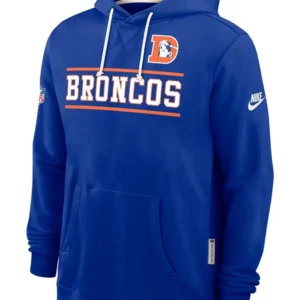 Bo Nix 2026 Denver Broncos Sideline Alt Hoodie
