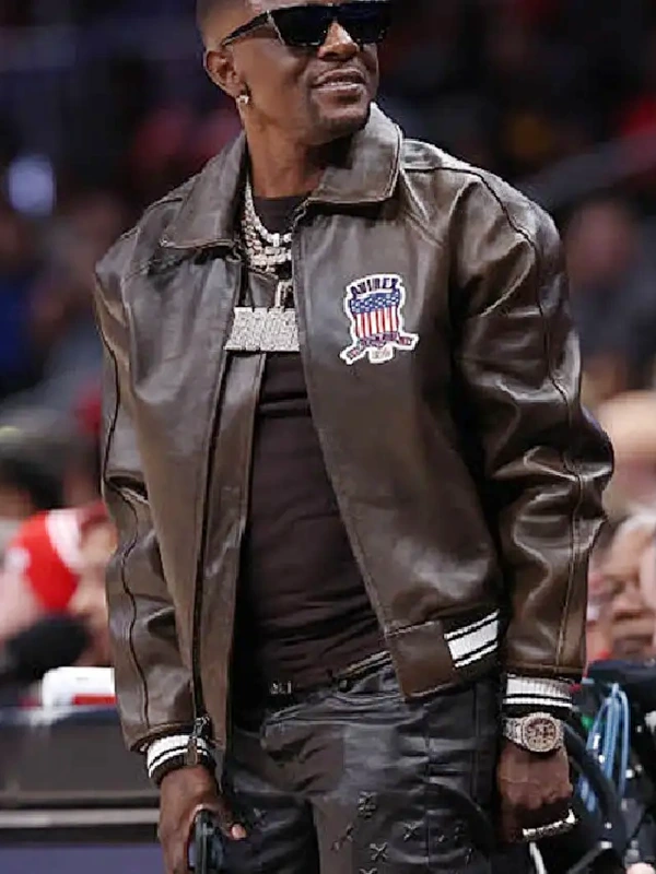 Boosie Badazz Chicago Bulls v Atlanta Hawks Leather Jacket