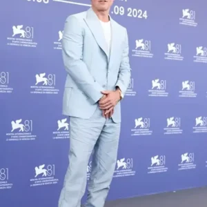 Brad Pitt Red Carpet Suit