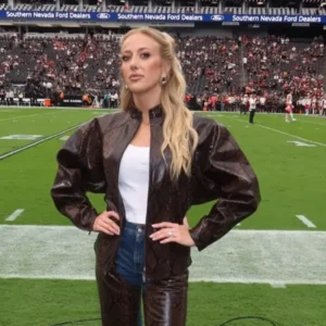 Brittany Mahomes Snake Print Jacket