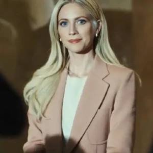 Brittany Snow The Beast in Me Pink Blazer