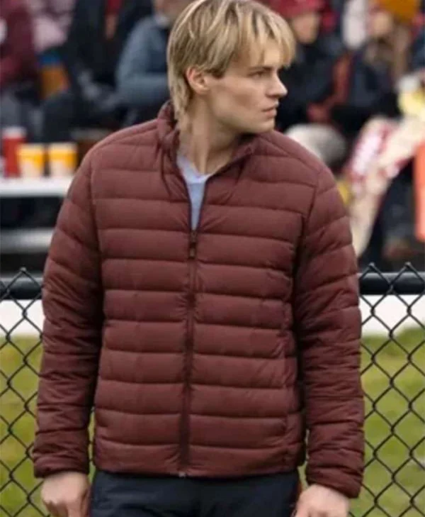 Brown Puffer Jacket for Men