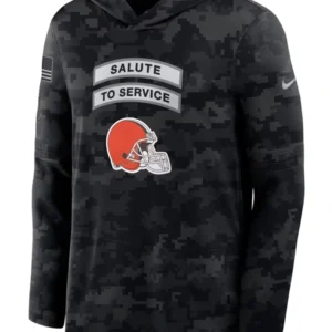Browns 2026 Salute to Service Hooded