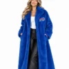 Buffalo Bills FABGATING by Cuce Royal Fur Jacket Coat