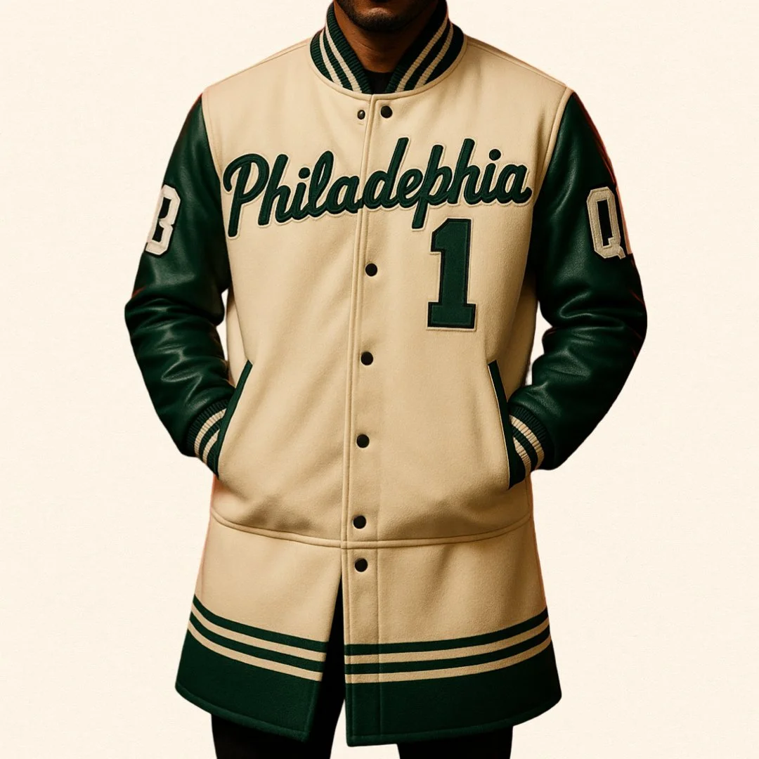Bungee Philadelphia QB Varsity Jacket