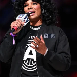 Buy Atlanta VS NY Liberty Syleena Johnson Bomber Jacket