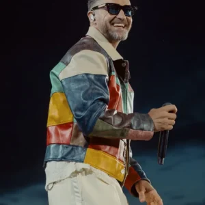 Buy Justin Timberlake Romania Lollapalooza Paris Leather Jacket