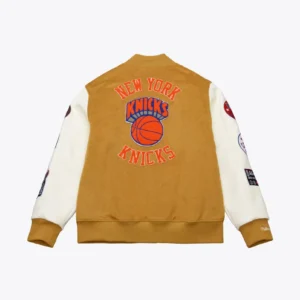 Buy Mitchell & Ness New York Knicks Full-Snap Varsity Jackets
