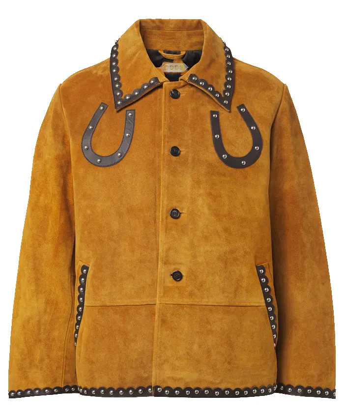 Buy Noah Kahane Bode Suede Carson Jacket