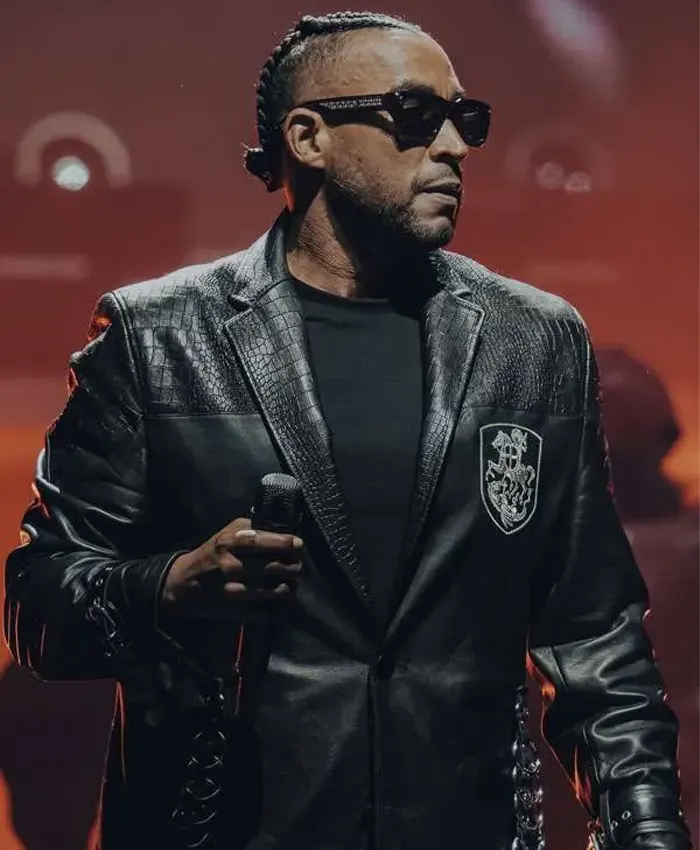 Buy The Last King World Tour 2026 Don Omar Black Leather Coat