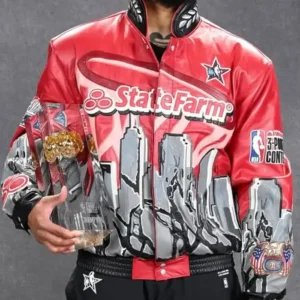 Buy WNBA 3-Point Contest Champion Leather Jacket