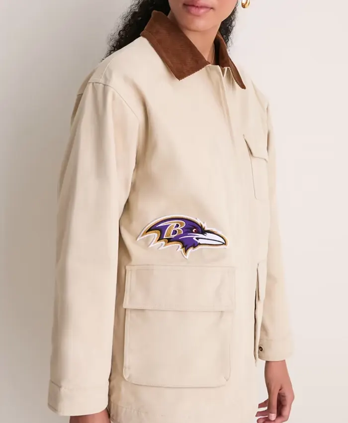 Buy Women’s Baltimore Ravens Tuckernuck Barn Jacket