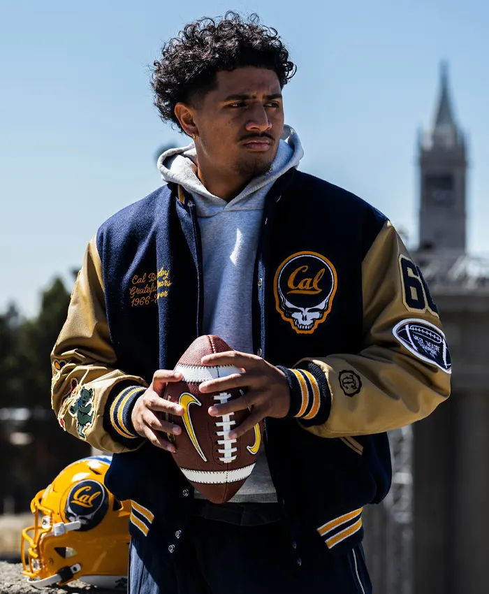 Cal Athletics x Grateful Dead Varsity Jacket