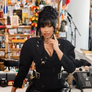 Cardi B Vintage Mugler Jacket