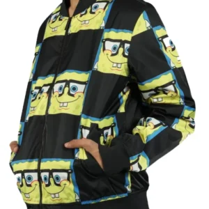 Cartoon Inspired Bomber Jacket