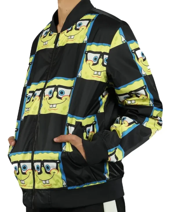 Cartoon Inspired Bomber Jacket