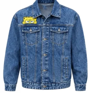 Cartoon Inspired Trucker Jacket