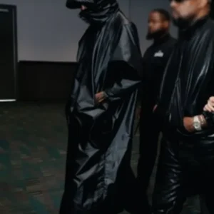 Celebrity Inspired Black Coat