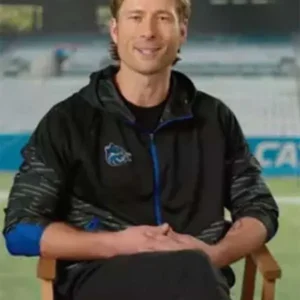 Chad Powers S02 Russ Holliday Black Track Jacket