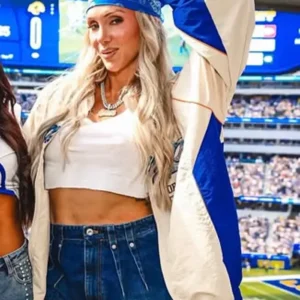 Charlotte Flair Rams vs Cardinals Game 2026 Track Jacket