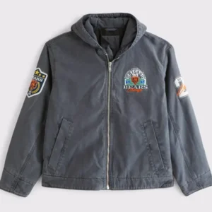Chicago Bears Hooded Bomber Jacket